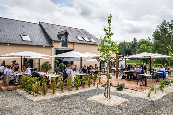 Façade du restaurant le HOO à Saint-Grégoire