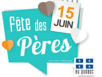 Fêtes des pères dimanche 15 juin 2025